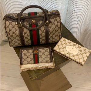 Gucci GG speedy bag & wallet
